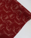 Tecido Viscose Leopardo Bege e Argila Vermelha
