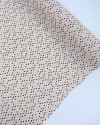 Tecido Viscose Micro Geométrico Rosa, Roxo e Creme (0.5m)