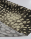 Tecido Crepe Chiffon Italiano Animal Print Tons de Marrom