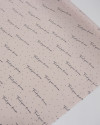 Tecido Viscose Italiano Micro Poá e Rubirca Preto e Rosé