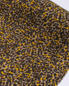 Tecido Crepe de Viscose Animal Print e Listras Amarelo, Marrom e Bege