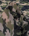 Tecido Crepe Chiffon Italiano Estampa Camuflada