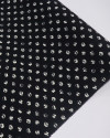 Tecido Viscose Poá Estampado Offwhite e Preto