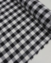 Tecido Oxford Quadriculado Branco e Preto