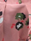 Tecido Viscose Italiano Flores Rosé