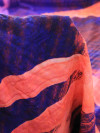Tecido Viscose Italiano Pinturas Roxo e Rosa