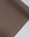 Tecido Linho Panama Leve Risca de Giz Branco e Marrom (3.3m)