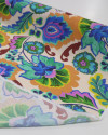 Tecido Viscose Italiano Boho Floral Colorido