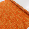 Tecido Cambraia de Algodão Micro Floral Laranja