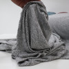 Tecido Malha Tricot Canelada Cinza (0.8m)
