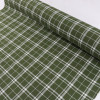 Tecido Flanela Mista Xadrez Branco e Verde Militar