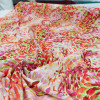 Tecido Viscose Italiana Poá Abstrato Colorido