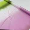 Tecido Crepe Silk Italiano Degradê Verde e Lavanda