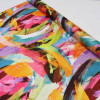 Tecido Crepe Silk Italiano Pintura Neon Colors