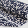 Tecido Viscose Fina Italiana Listras em Lurex