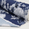 Tecido Viscose Hortênsias Branco e Azul