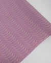 Tecido Viscose Linhas Curvas Caramelo e Framboessa