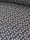 Tecido Cambraia de Viscose Micro Floral Preto