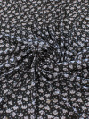 Tecido Cambraia de Viscose Micro Floral Preto