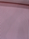 Tecido Viscose Maquinetada Listras Rosa