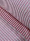 Tecido Viscose Maquinetada Listras Rosa
