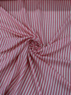 Tecido Viscose Maquinetada Listras Rosa