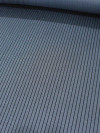 Tecido Viscose Mista Maquinetada Micro Listras Preto e Cinza