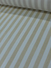 Tecido Viscose Listras Nude e Branco