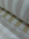 Tecido Viscose Listras Nude e Branco