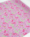 Tecido Crepe Chiffon Cashmere Abstrato Rosa Bebê (0.5m)