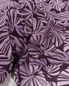 Tecido Crepe Chiffon Costela de Adão Lilás e Roxo