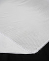 Tecido Viscose Maquinetado Colméia Branco