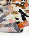 Tecido Viscose Pintura Floral Tons de Outono