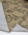 Tecido Viscose Premium Desenho Floral Nude