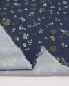 Tecido Viscose Premium Liberty Ciano e Azul Ardósia
