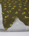 Tecido Viscose Premium Liberty Amarelo, Laranja e Verde Oliva