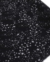 Tecido Crepe Bubble Gaivotas Branco e Preto