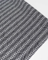Tecido Viscose Italiano Irregular Preto e Branco