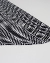 Tecido Viscose Italiano Irregular Preto e Branco