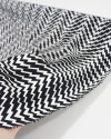 Tecido Viscose Italiano Irregular Preto e Branco