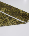 Tecido Cambraia Italiano Animal Print Verde Musgo