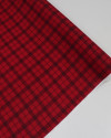 Tecido Viscose Xadrez Preto e Vermelho