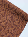 Tecido Viscose Texturizada Animal Print e Floral Tons de Marrom