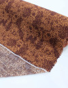 Tecido Viscose Texturizada Animal Print e Floral Tons de Marrom