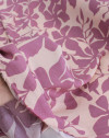Tecido Viscose Floral Tons de Rosa