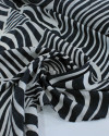 Tecido Viscose Mista com Poliamida Macro Zebras