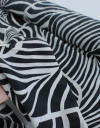 Tecido Viscose Mista com Poliamida Macro Zebras