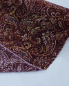 Tecido Viscose Texturizada Cashmere Marsala e Colorido