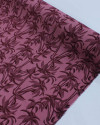 Tecido Viscose Texturizada Coqueiros Tons de Rosa