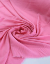 Tecido Crepe Bubble com Elastano Rosa Chiclete